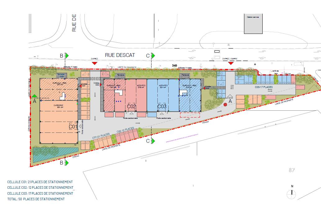 Local d'activité Lesquin 2301m² Vente local d'activité Lesquin Nord OVACT2419891 12